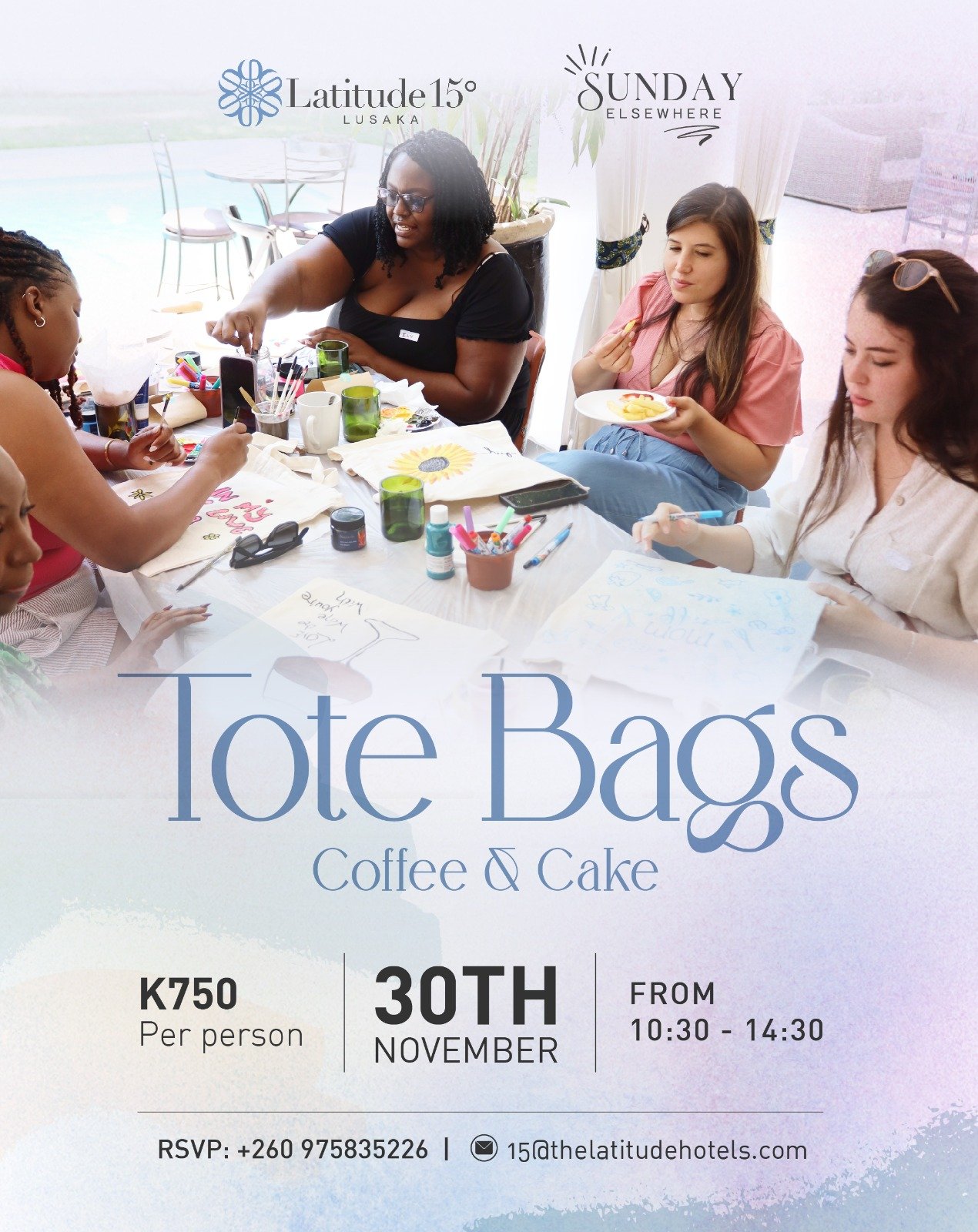 Tote Bags Coffe & Cakes